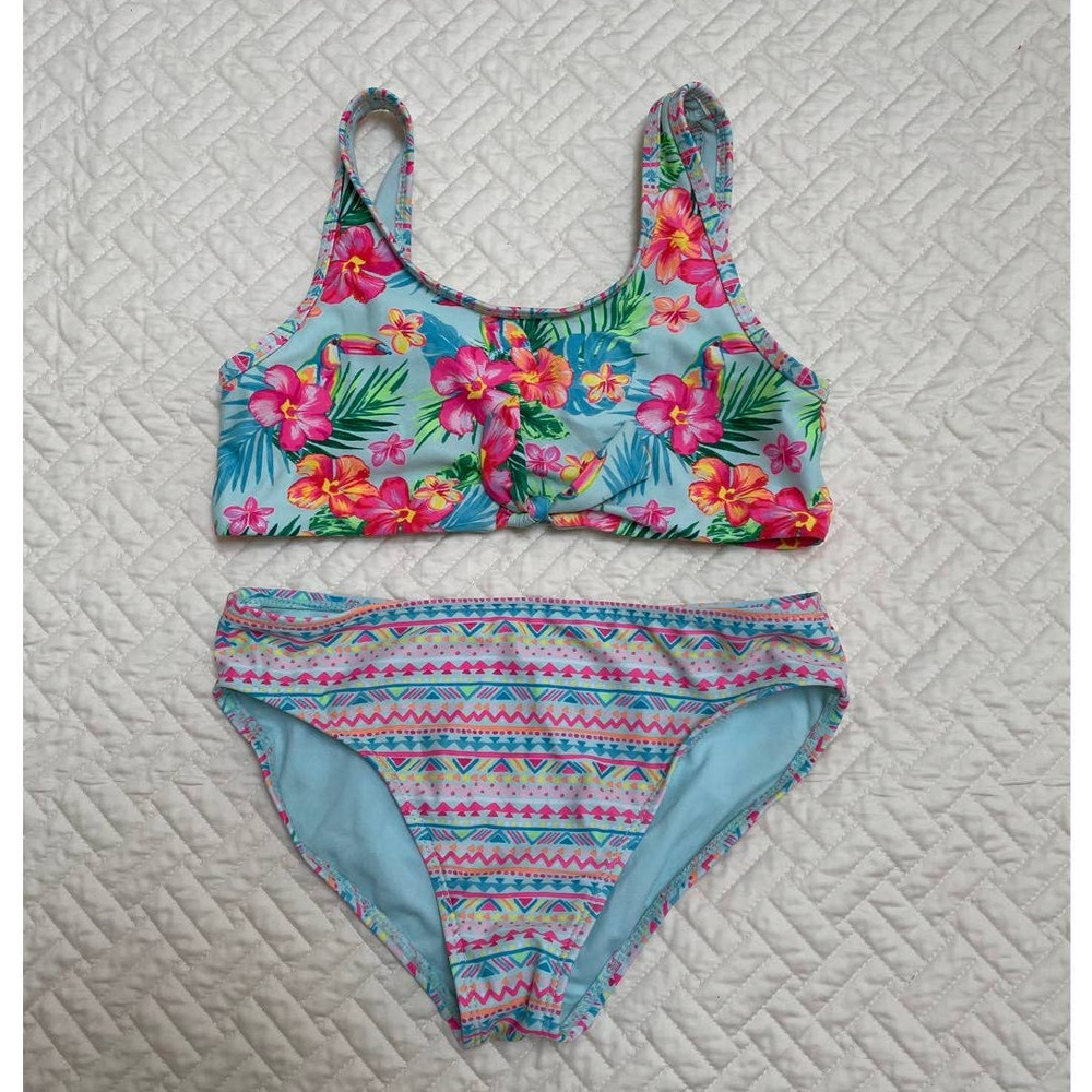 Girls Two-piece Tropics swim